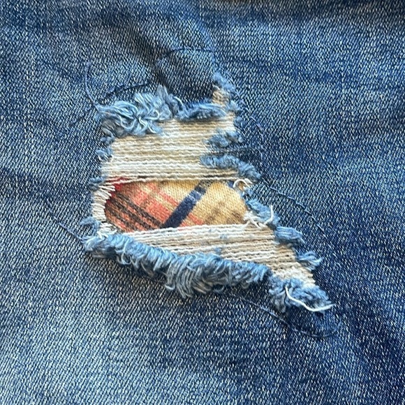 Grace & lace distressed patch jeans size 16 - Picture 5 of 7